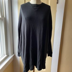 free people early night thermal washed black